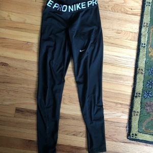 Nike Pro running tights size L